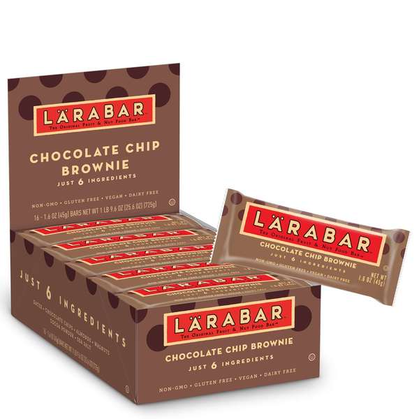 Larabar Larabar Chocolate Chip Brownie 1.6 oz., PK64 21908-41868